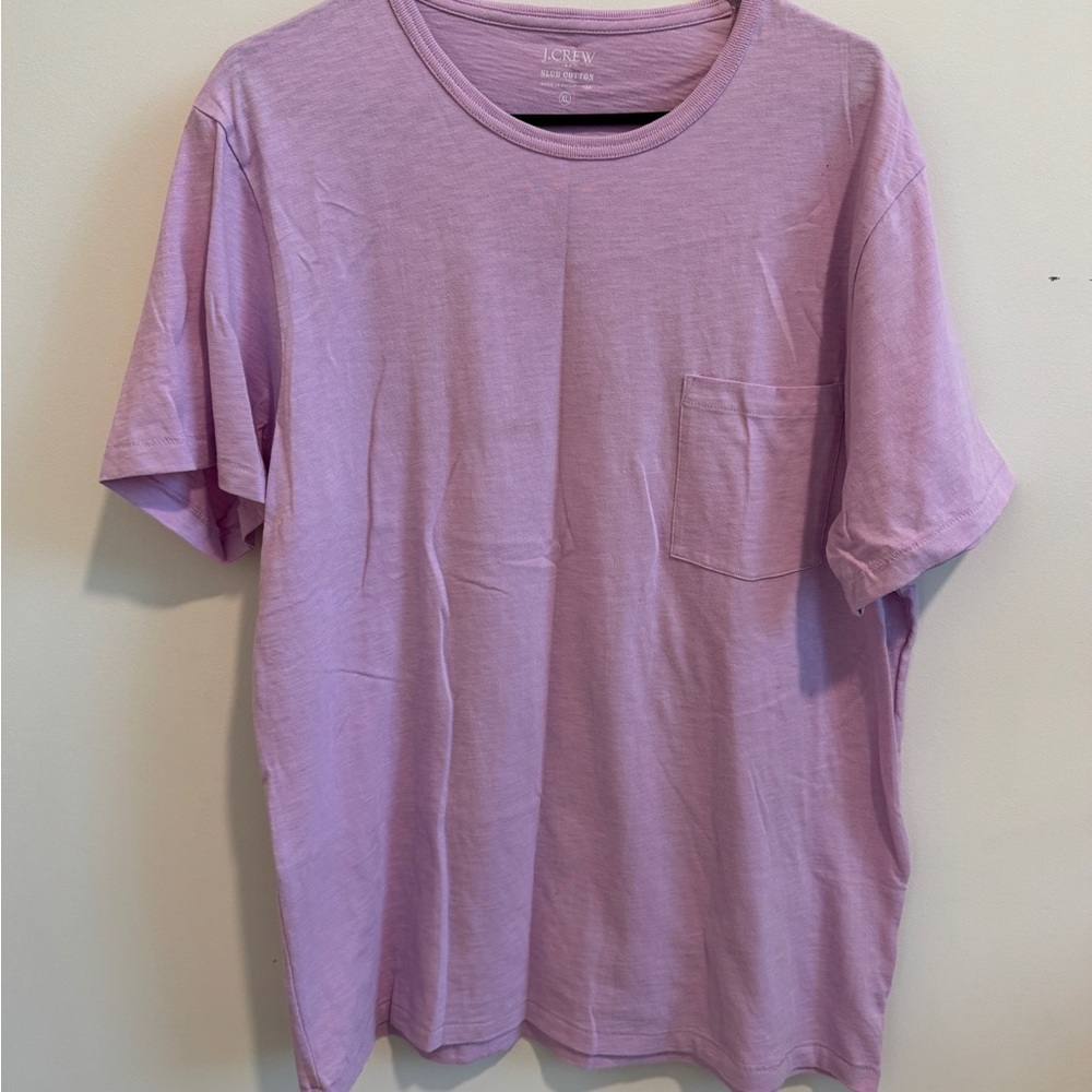 J. Crew Purple Short Sleeve Tee